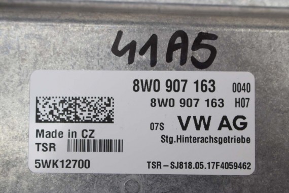 AUDI S5 F5 MODUŁ STEROWNIK NAPĘDU 4x4 8W0907163 8W0 907 163 NAPĘD A6 A7 A8 Q8 8W0907163 8W0907163 8W0907163 8W0907163 8W0907163A