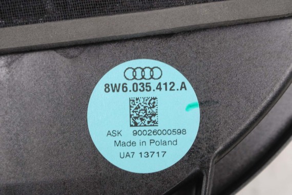 AUDI A5 S5 COUPE GŁOŚNIKI + WZMACNIACZ BANG 8W 8W0035465 8W6035412A 8W6035411A 8W5035297 8W0035303 8W0035416D 8W0035454A ZESTAW