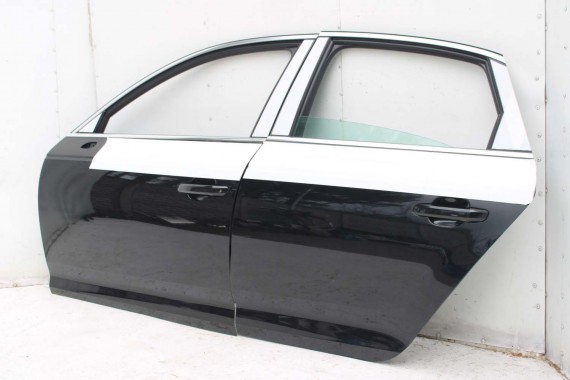 AUDI A4 SEDAN 8W B9 LY9TDRZWI LEWE PRZÓD + TYŁ STRONA LEWA przednie + tylne 2 sztuki 0E0E 8W0831051 8W5833051 8W0831051A czarny