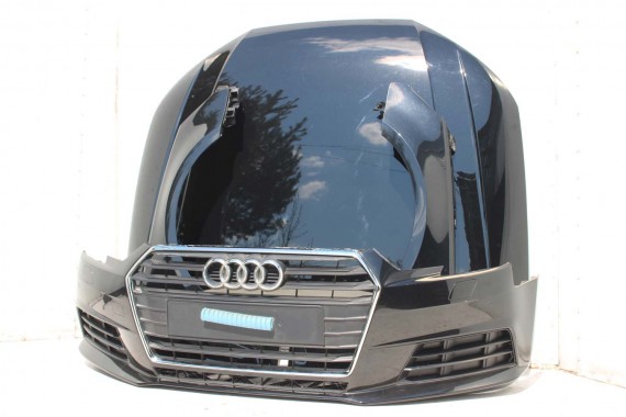 AUDI A4 8W PRZÓD maska błotniki zderzak przedni 0E LY9T czarny B9 8W0807065 8W0807611 8W0821105A 8W0821106A 8W0823029 8W0807681