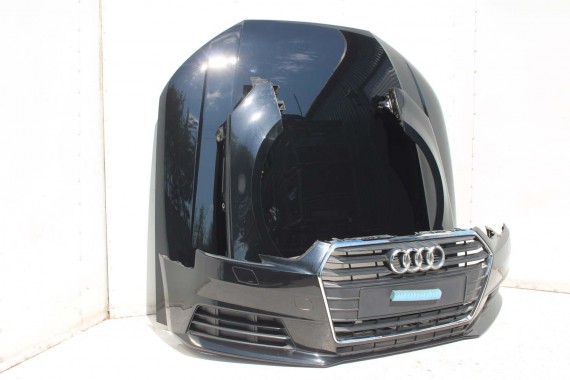 AUDI A4 8W PRZÓD maska błotniki zderzak przedni 0E LY9T czarny B9 8W0807065 8W0807611 8W0821105A 8W0821106A 8W0823029 8W0807681