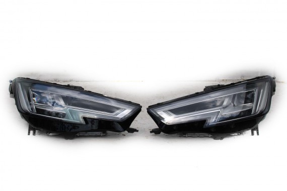 AUDI A4 LAMPY PRZEDNIE PRZÓD FULL LED lampa 8W0941033 8W0941034 8W0 941 033 8W0 941 034 4M0907397C 7PP941572AB 7PP941572A 8W B9