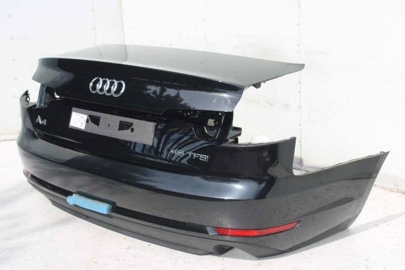 AUDI A4 SEDAN TYŁ ZDERZAK tylny + KLAPA BAGAŻNIKA 8W B9 0E0ELY9T czarny ZESTAW KOMPLET 8W5827025 8W5807511 8W5807067 8W5807521