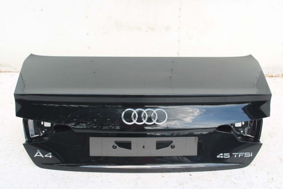 AUDI A4 SEDAN TYŁ ZDERZAK tylny + KLAPA BAGAŻNIKA 8W B9 0E0ELY9T czarny ZESTAW KOMPLET 8W5827025 8W5807511 8W5807067 8W5807521