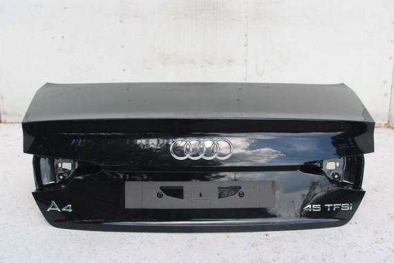 AUDI A4 SEDAN TYŁ ZDERZAK tylny + KLAPA BAGAŻNIKA 8W B9 0E0ELY9T czarny ZESTAW KOMPLET 8W5827025 8W5807511 8W5807067 8W5807521