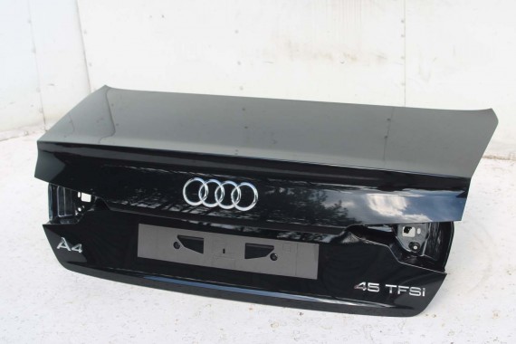 AUDI A4 SEDAN TYŁ ZDERZAK tylny + KLAPA BAGAŻNIKA 8W B9 0E0ELY9T czarny ZESTAW KOMPLET 8W5827025 8W5807511 8W5807067 8W5807521