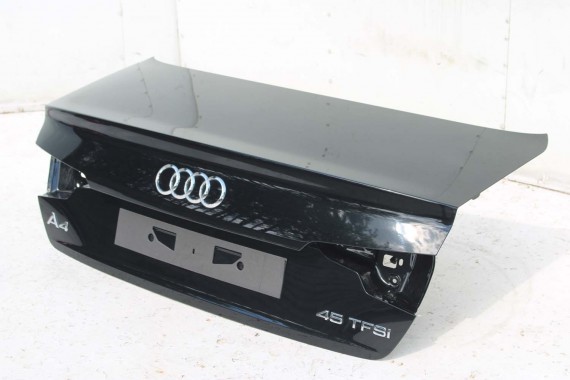 AUDI A4 SEDAN TYŁ ZDERZAK tylny + KLAPA BAGAŻNIKA 8W B9 0E0ELY9T czarny ZESTAW KOMPLET 8W5827025 8W5807511 8W5807067 8W5807521