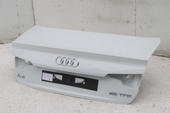 AUDI A4 SEDAN TYŁ ZDERZAK tylny + KLAPA BAGAŻNIKA 8W B9 2Y2Y LS9R biały ZESTAW KOMPLET 8W5827025 8W5807511 8W5807067 8W5807521