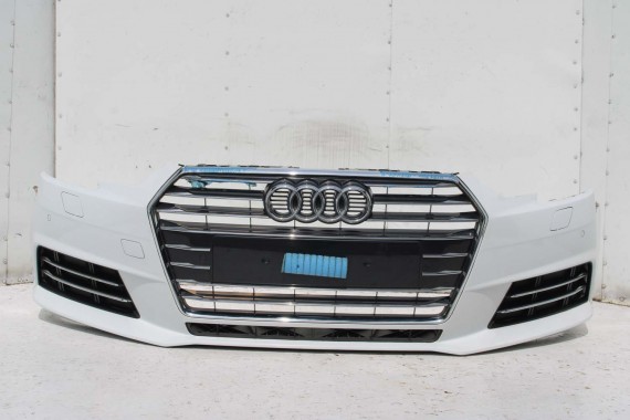 AUDI A4 8W PRZÓD maska błotniki zderzak przedni 2Y2Y LS9R biały 8W0807065 8W0807611 8W0821105A 8W0821106A 8W0823029 8W0807681 b9