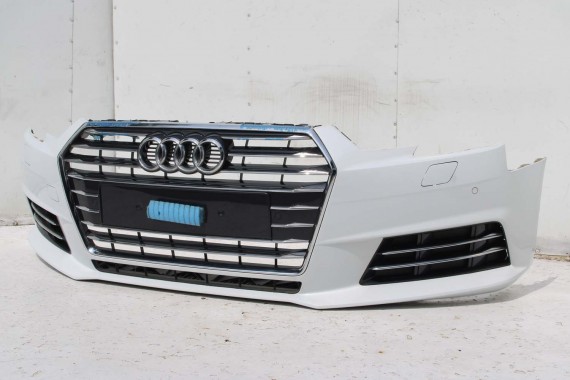 AUDI A4 8W PRZÓD maska błotniki zderzak przedni 2Y2Y LS9R biały 8W0807065 8W0807611 8W0821105A 8W0821106A 8W0823029 8W0807681 b9