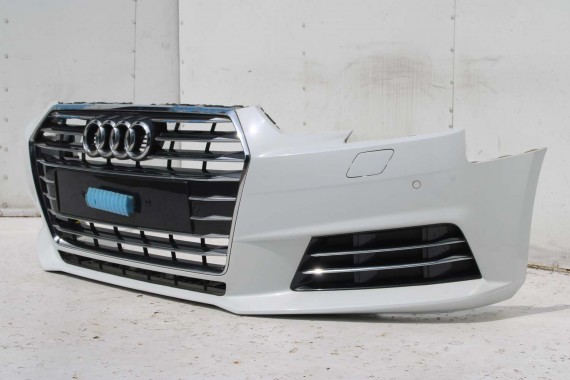 AUDI A4 8W PRZÓD maska błotniki zderzak przedni 2Y2Y LS9R biały 8W0807065 8W0807611 8W0821105A 8W0821106A 8W0823029 8W0807681 b9