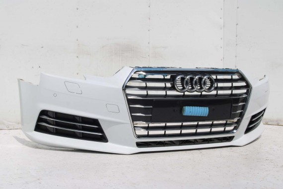 AUDI A4 8W PRZÓD maska błotniki zderzak przedni 2Y2Y LS9R biały 8W0807065 8W0807611 8W0821105A 8W0821106A 8W0823029 8W0807681 b9