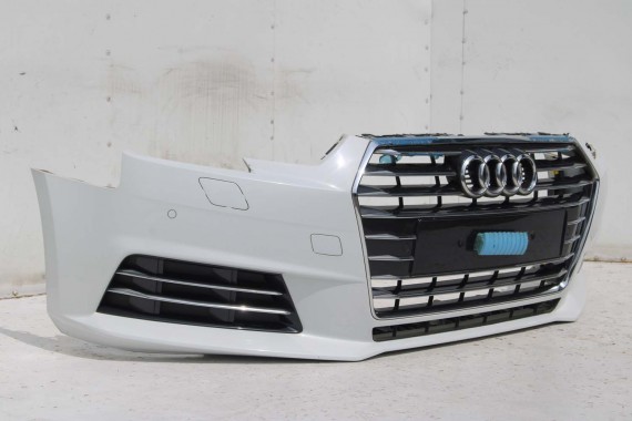 AUDI A4 8W PRZÓD maska błotniki zderzak przedni 2Y2Y LS9R biały 8W0807065 8W0807611 8W0821105A 8W0821106A 8W0823029 8W0807681 b9