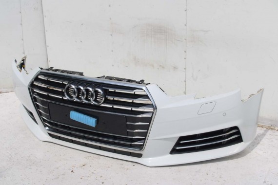 AUDI A4 8W PRZÓD maska błotniki zderzak przedni 2Y2Y LS9R biały 8W0807065 8W0807611 8W0821105A 8W0821106A 8W0823029 8W0807681 b9