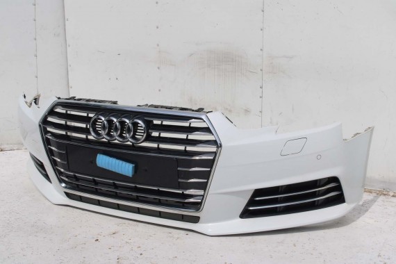 AUDI A4 8W PRZÓD maska błotniki zderzak przedni 2Y2Y LS9R biały 8W0807065 8W0807611 8W0821105A 8W0821106A 8W0823029 8W0807681 b9