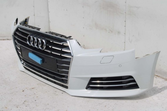 AUDI A4 8W PRZÓD maska błotniki zderzak przedni 2Y2Y LS9R biały 8W0807065 8W0807611 8W0821105A 8W0821106A 8W0823029 8W0807681 b9