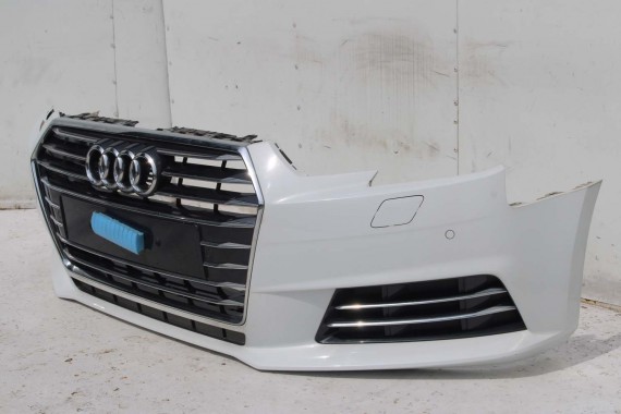 AUDI A4 8W PRZÓD maska błotniki zderzak przedni 2Y2Y LS9R biały 8W0807065 8W0807611 8W0821105A 8W0821106A 8W0823029 8W0807681 b9