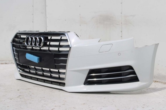 AUDI A4 8W PRZÓD maska błotniki zderzak przedni 2Y2Y LS9R biały 8W0807065 8W0807611 8W0821105A 8W0821106A 8W0823029 8W0807681 b9