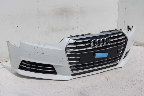 AUDI A4 8W PRZÓD maska błotniki zderzak przedni 2Y2Y LS9R biały 8W0807065 8W0807611 8W0821105A 8W0821106A 8W0823029 8W0807681 b9