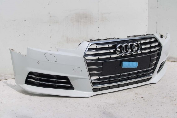 AUDI A4 8W PRZÓD maska błotniki zderzak przedni 2Y2Y LS9R biały 8W0807065 8W0807611 8W0821105A 8W0821106A 8W0823029 8W0807681 b9