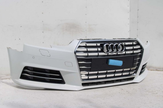 AUDI A4 8W PRZÓD maska błotniki zderzak przedni 2Y2Y LS9R biały 8W0807065 8W0807611 8W0821105A 8W0821106A 8W0823029 8W0807681 b9