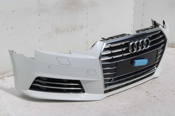 AUDI A4 8W PRZÓD maska błotniki zderzak przedni 2Y2Y LS9R biały 8W0807065 8W0807611 8W0821105A 8W0821106A 8W0823029 8W0807681 b9
