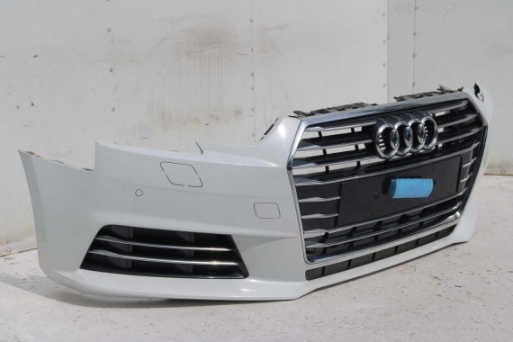 AUDI A4 8W PRZÓD maska błotniki zderzak przedni 2Y2Y LS9R biały 8W0807065 8W0807611 8W0821105A 8W0821106A 8W0823029 8W0807681 b9