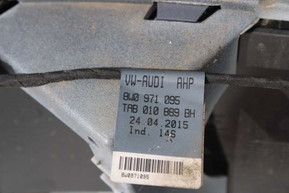 AUDI A4 8W PRZÓD maska błotniki zderzak przedni 2Y2Y LS9R biały 8W0807065 8W0807611 8W0821105A 8W0821106A 8W0823029 8W0807681 b9