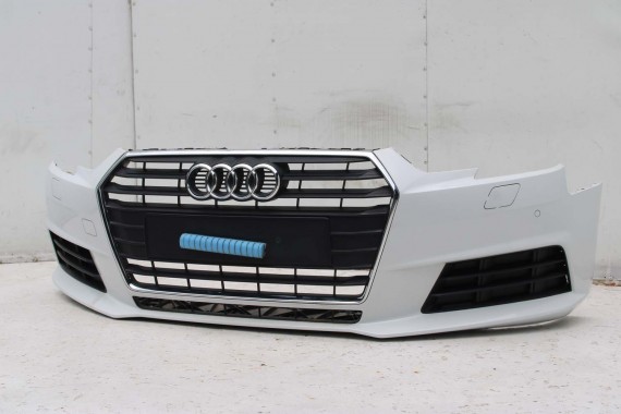 AUDI A4 8W PRZÓD maska błotniki zderzak przedni 2Y2Y LS9R Biały B9 8W0807065 8W0807611 8W0821105A 8W0821106A 8W0823029 8W0807681