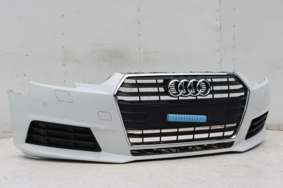 AUDI A4 8W PRZÓD maska błotniki zderzak przedni 2Y2Y LS9R Biały B9 8W0807065 8W0807611 8W0821105A 8W0821106A 8W0823029 8W0807681