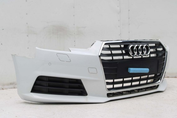 AUDI A4 8W PRZÓD maska błotniki zderzak przedni 2Y2Y LS9R Biały B9 8W0807065 8W0807611 8W0821105A 8W0821106A 8W0823029 8W0807681