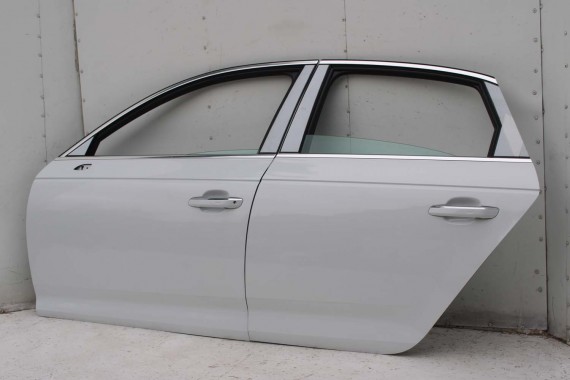 AUDI A4 SEDAN 8W B9 LS9R DRZWI LEWE PRZÓD + TYŁ STRONA LEWA przednie + tylne 2 sztuki 2Y2Y 8W0831051 8W5833051 8W0831051A białe