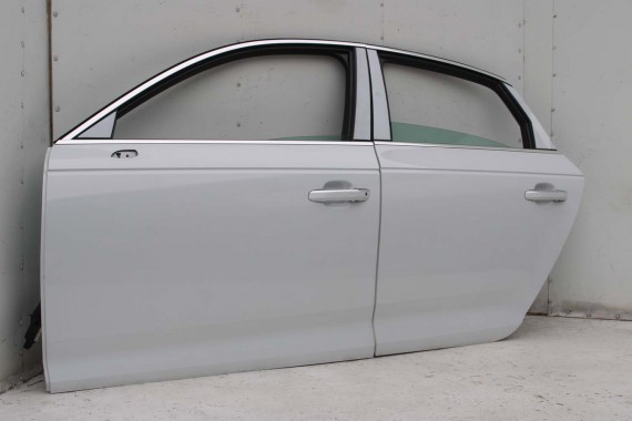 AUDI A4 SEDAN 8W B9 LS9R DRZWI LEWE PRZÓD + TYŁ STRONA LEWA przednie + tylne 2 sztuki 2Y2Y 8W0831051 8W5833051 8W0831051A białe