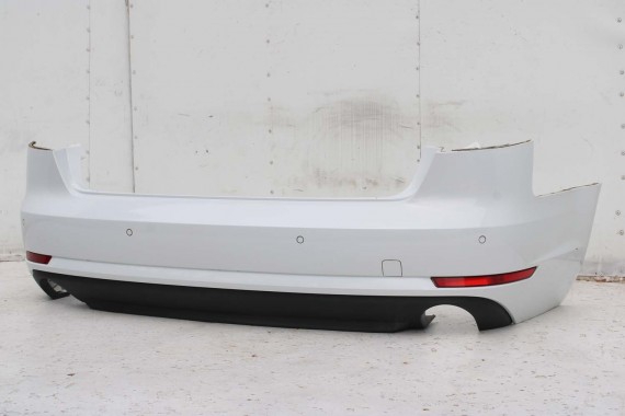 AUDI A4 SEDAN TYŁ ZDERZAK tylny + KLAPA BAGAŻNIKA 8W B9 2Y2Y LS9R biały ZESTAW KOMPLET 8W5827025 8W5807511 8W5807067 8W5807521