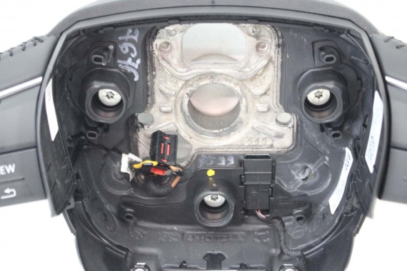 AUDI A4 Q5 Q7 KIEROWNICA + BIEGI 4M0419091C 4M0419091N 4M0 419 091 C podgrzewana MJM - czarny 4M0419091C 4M0419091N 4M0419091N