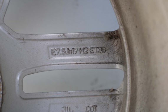 AUDI A4 A5 FELGI 17 cali OPONY KOŁA felga 8W0601025E 7.5J*17H2 ET38 8W opona 225/50/17 8W0601025E 8W0601025E 8W0601025 8W0601025
