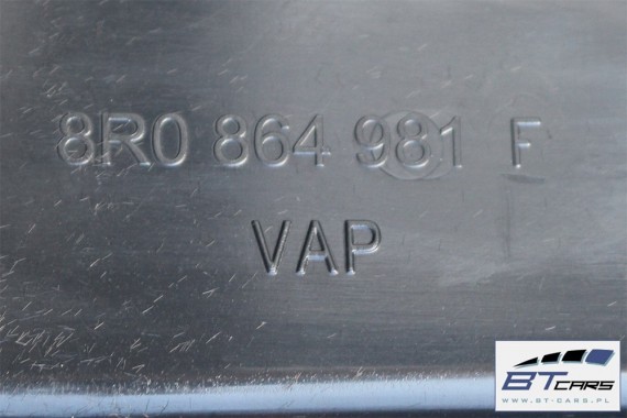 AUDI Q5 FOTELE KOMPLET FOTELI siedzeń siedzenia fotel tapicerka 8R skóra kolor czarny