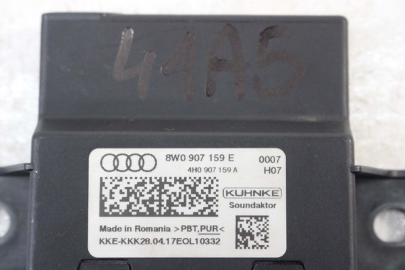 AUDI S4 S5 MODUŁ STEROWNIK 8W0907159 8W0907159E dźwięku silnika materiałowego 8W0907159 8W0907159 8W0907159 8W0907159 4H0907159A