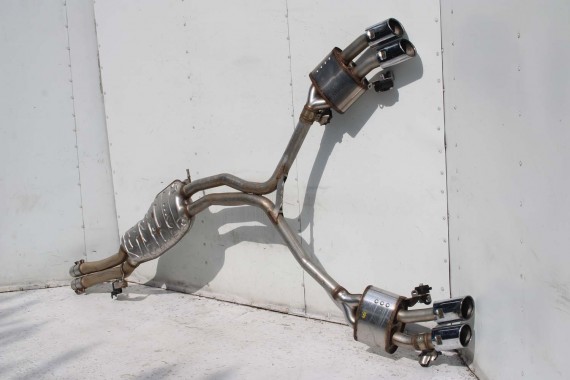 AUDI S4 S5 WYDECH TŁUMIK 8W0253611B 8W0253612B 3.0 TFSi benzyna 8W F5 b9 środkowy 8W0253611B 8W0253612B 4N0133246 8W0253411C