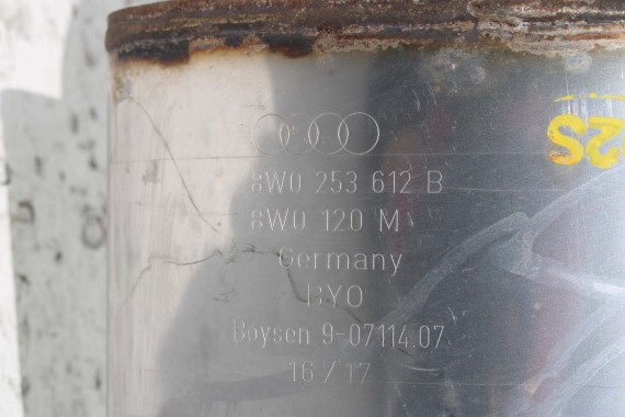 AUDI S4 S5 WYDECH TŁUMIK 8W0253611B 8W0253612B 3.0 TFSi benzyna 8W F5 b9 środkowy 8W0253611B 8W0253612B 4N0133246 8W0253411C