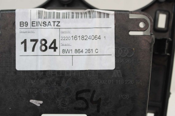 AUDI A4 RAMKA TUNELU ŚRODKOWEGO 8W1864261C 8W1 864 261 8W RAMKI 8W1864261E 8W1864261C 8W1864261 8W1864261E 8W1864261C 8W1864261A