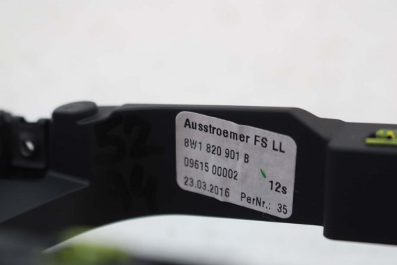 AUDI A4 A5 WLOTY 8W1820901B 8W1820902D KRATKI NAWIEWU KONSOLI 8W1 820 901 8W1820902B WLOT POWIETRZA 8W F5 8W1820901C 8W1820901A