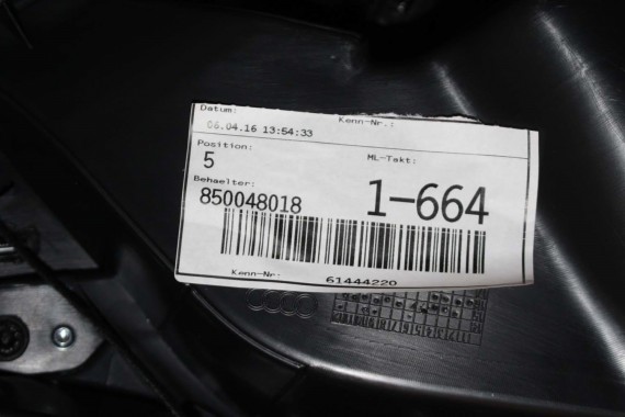 AUDI A4 8W BOCZEK BOCZKI DRZWI drzwiowe tapicerka SEDAN 8W 8W5 B9 skóra kolor czarny 8W1867103 8W1867104 8W0867303 8W0867304