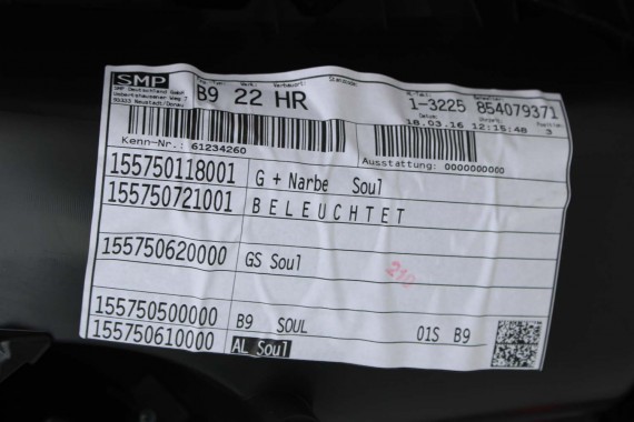 AUDI A4 8W BOCZEK BOCZKI DRZWI drzwiowe tapicerka SEDAN 8W 8W5 B9 skóra kolor czarny 8W1867103 8W1867104 8W0867303 8W0867304