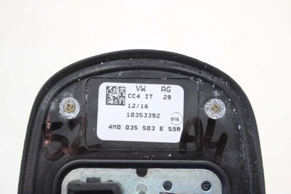AUDI A4 8W ANTENA DACHOWA NA DACH 4M0035503E 4M0035503 4M0035503F 4M0035503L 2Y2Y LS9R Gletscherweiss Biały 4M0035503E 4M0035503
