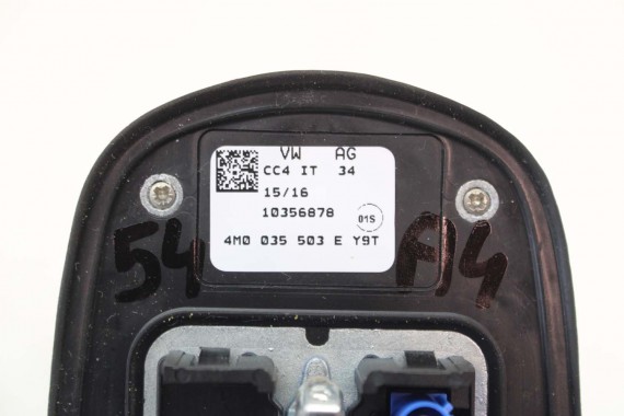 AUDI A4 8W ANTENA DACHOWA NA DACH 4M0035503E 4M0035503 4M0035503F 4M0035503L 0E0E LY9T czarny 4M0035503E 4M0035503 4M0035503E 0E