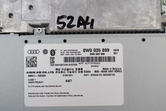 AUDI A4 A5 CZYTNIK MIB SD 8W0035899 8W0035899 8W0035899 8W0035899 8W0035899 8W0035899 8W0035899 8W0035899 8W0035899 8W0035899 8W