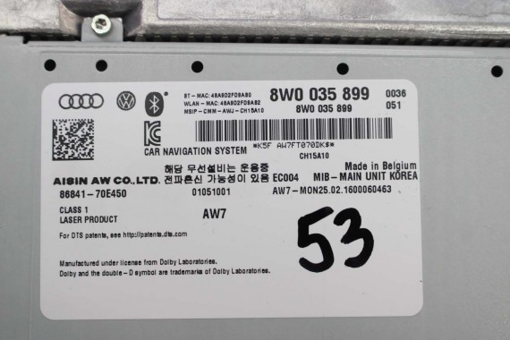 AUDI A4 A5 CZYTNIK MIB SD 8W0035899 8W0035899 8W0035899 8W0035899 8W0035899 8W0035899 8W0035899 8W0035899 8W0035899 8W0035899 8W