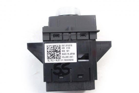 AUDI A4 A5 GAŁKA STEROWANIA MMI 8W1919616 8W1919616 panel 8W PANEL PRZEŁĄCZNIK RADIA PRZYCISK POTENCJOMETR 8W1919616 8W1919616