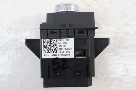 AUDI A4 A5 GAŁKA STEROWANIA MMI 8W1919616 8W1919616 panel 8W PANEL PRZEŁĄCZNIK RADIA PRZYCISK POTENCJOMETR 8W1919616 8W1919616